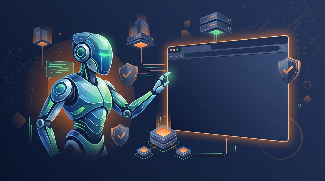 Agente OpenClaw usando un navegador real en infraestructura VPS